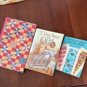 Quilt themed lot bookmarks Book & journal